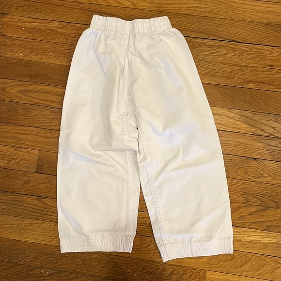 Toddler Boys xs white karate/ martial arts pants - Picture 3 of 3